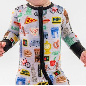 Little Sleepies The Big Apple Zippy Size 6-12 months